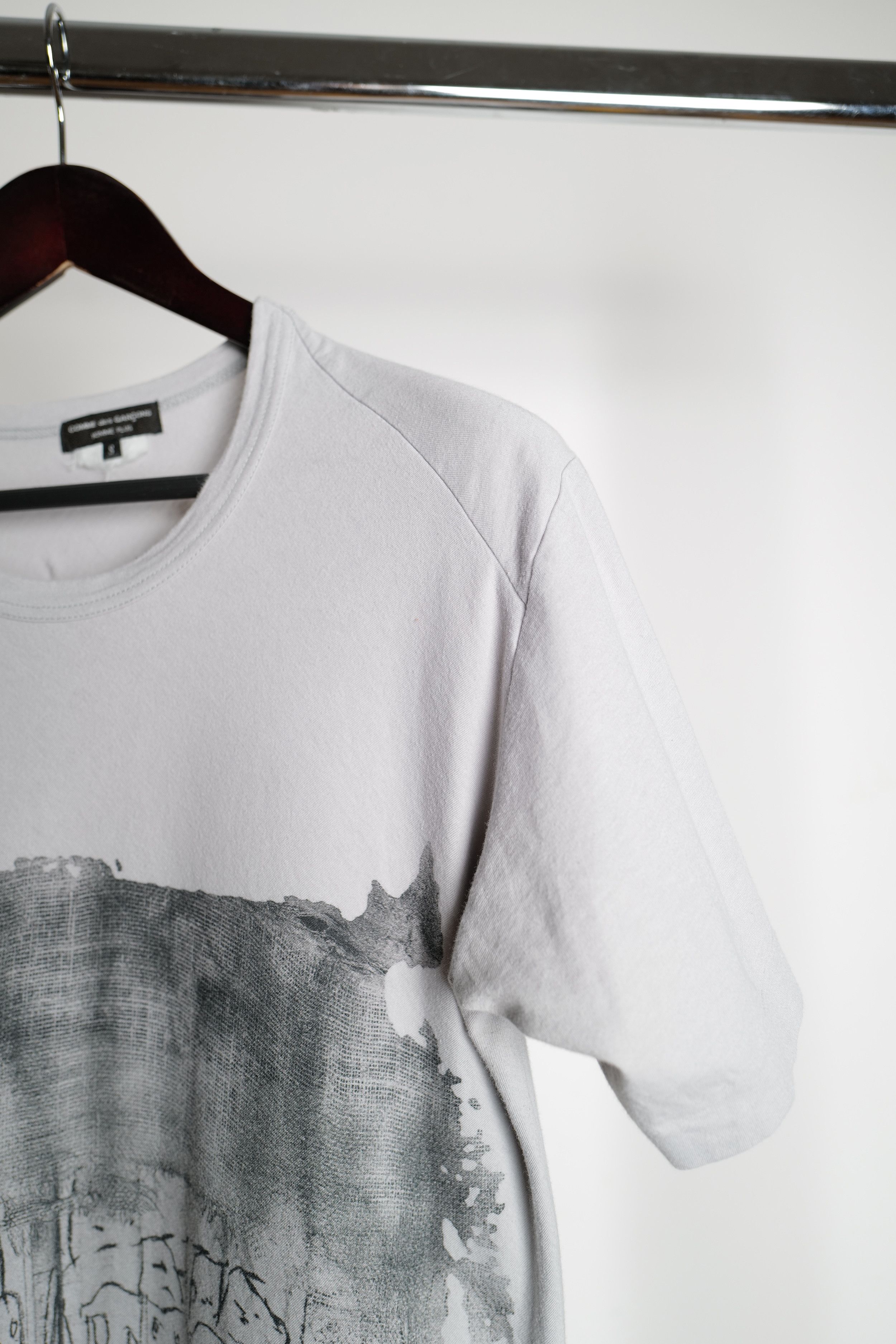 Comme des Garcons CDG LONG ASYMMETRIC T-SHIRT Size US M / EU 48-50 / 2 - 7 Thumbnail