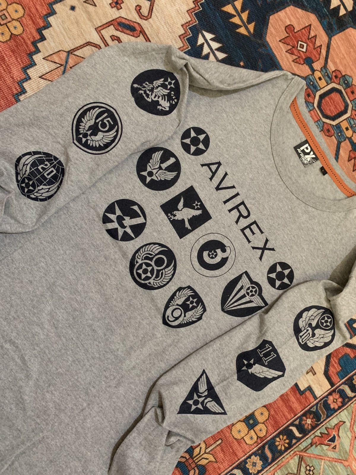 Avirex 2000s Vintage Avirex All Logo long sleeve Size US S / EU 44-46 / 1 - 2 Thumbnail