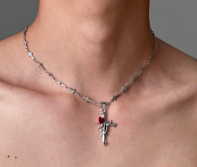 Japanese Brand × Jewelry Retro punk necklace Size ONE SIZE - 1 Thumbnail