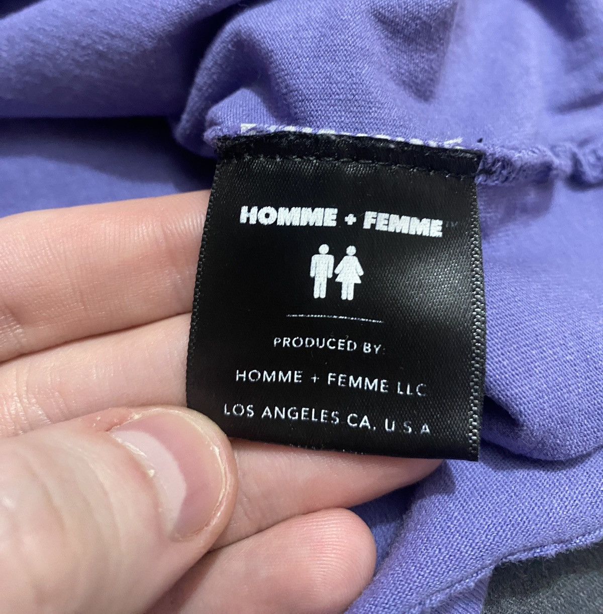 Homme + Femme La Homme + femme roses are red - hundreds are blue tee Size US L / EU 52-54 / 3 - 3 Thumbnail
