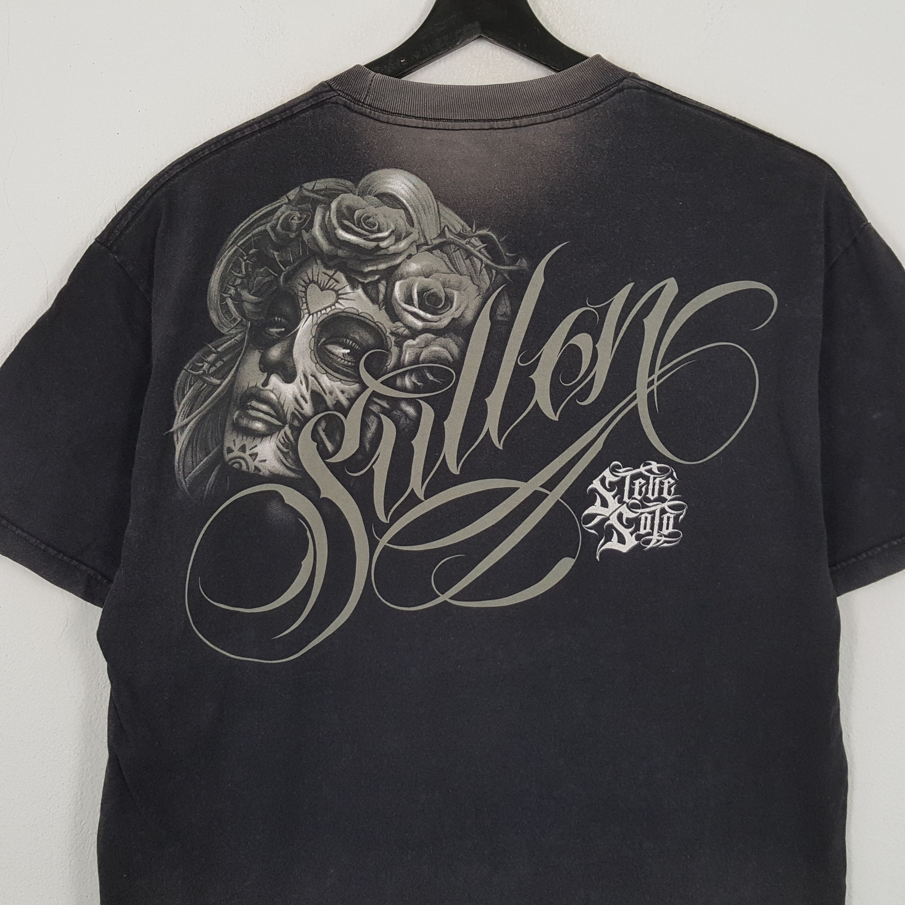 Vintage SULLEN ART Style Streetwear Tshirt Size US XL / EU 56 / 4 - 4 Thumbnail