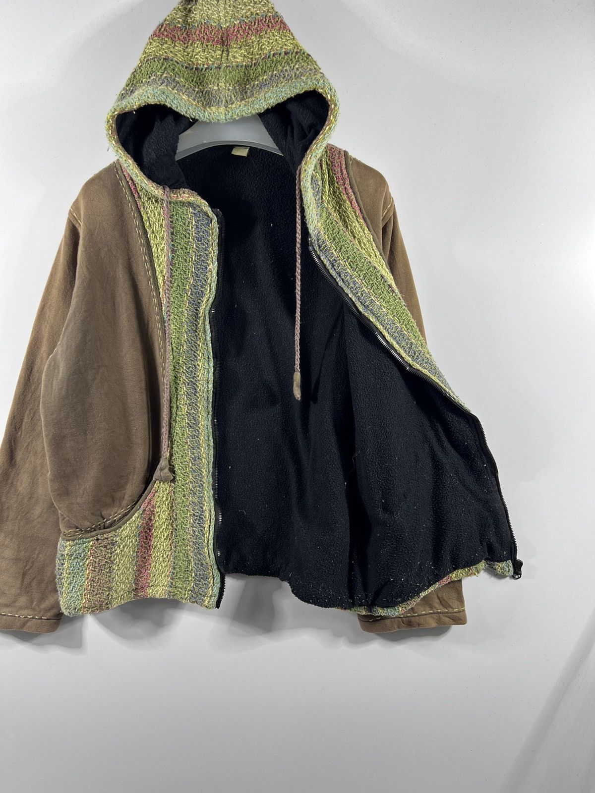Mexicana 🔥 Unknown Knited part Sweat zipper Hoodie Size US S / EU 44-46 / 1 - 9 Thumbnail