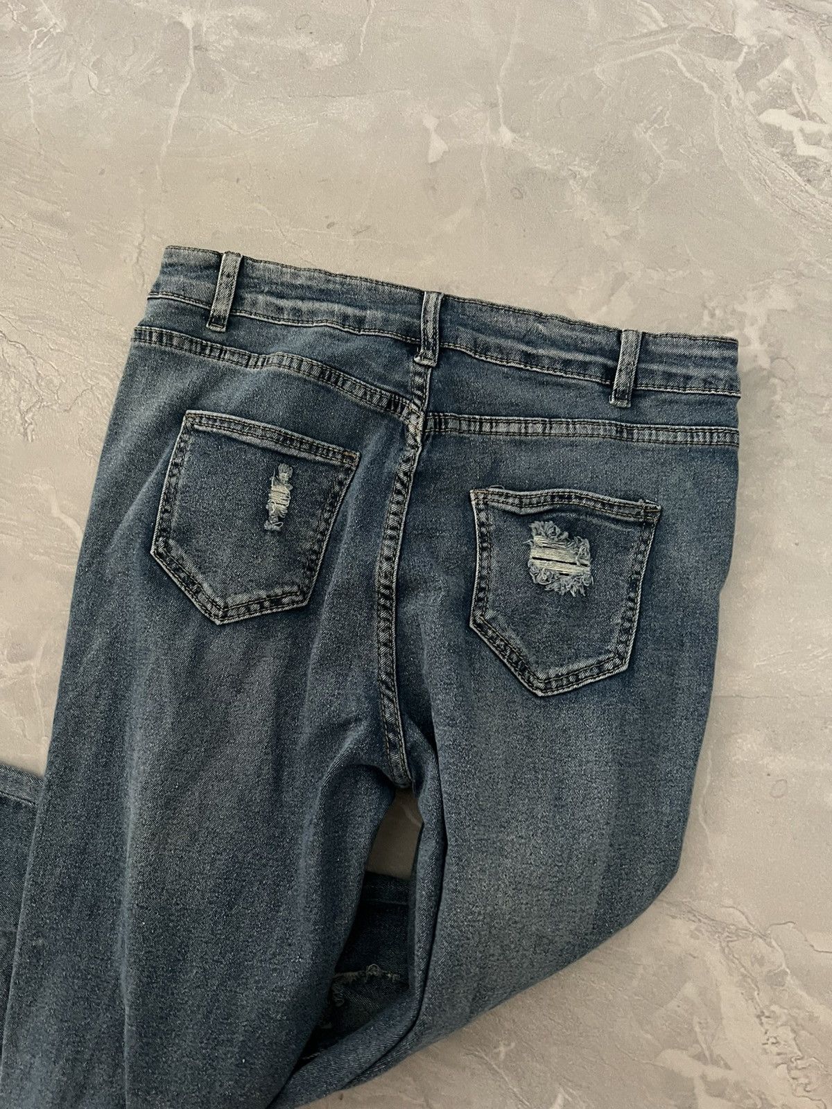 Japanese Brand Faded Number Nine Style / Underground Grunge / Y2K Aesthetic Size US 31 - 4 Thumbnail