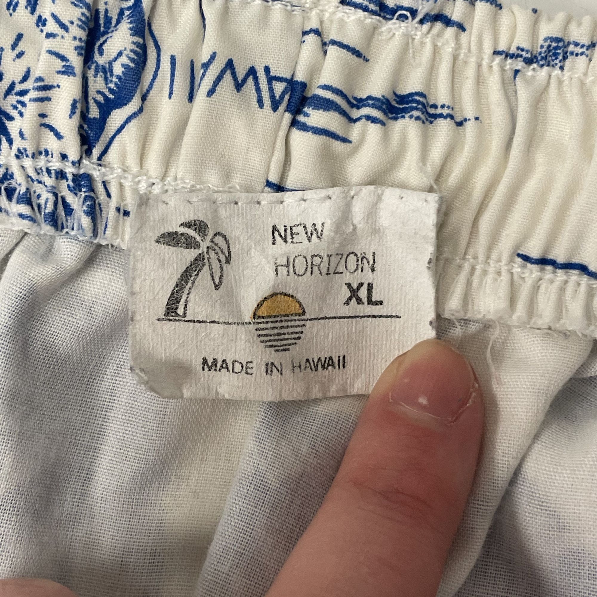 Other Vtg New Horizon HAWAIIAN TROPICAL Hawaii Islands Swim Trunks Size US 31 - 7 Thumbnail