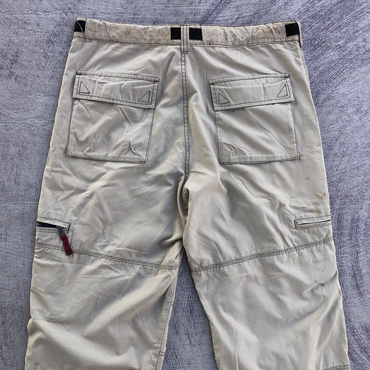 Japanese Brand Japanese Faded chevre Outdoor Cargo pants With 10 pocket Size US 36 / EU 52 - 13 Thumbnail