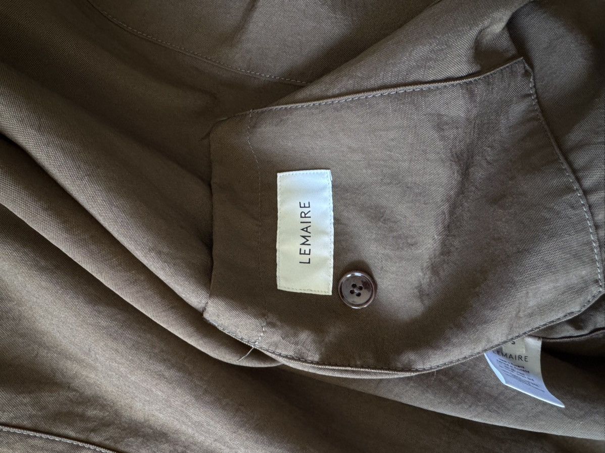 Lemaire Lemaire Rain Coat in Kobicha Brown SS22 Size US S / EU 44-46 / 1 - 9 Thumbnail