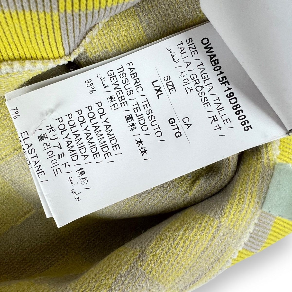 Off-White Off-White Bubble Check Women’s Long Sleeve Size L / US 10 / IT 46 - 4 Thumbnail