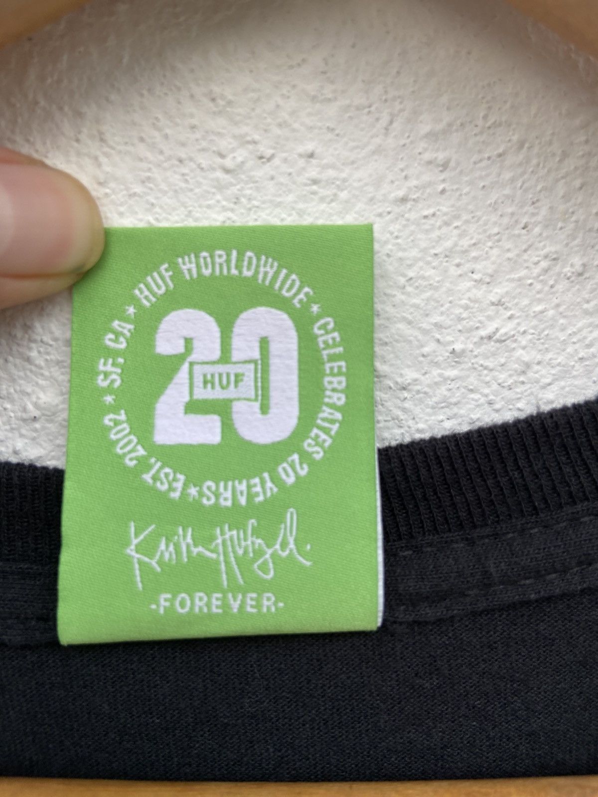 Huf Rare HUF t shirt oversized 20th year Celebration Size US XL / EU 56 / 4 - 8 Thumbnail