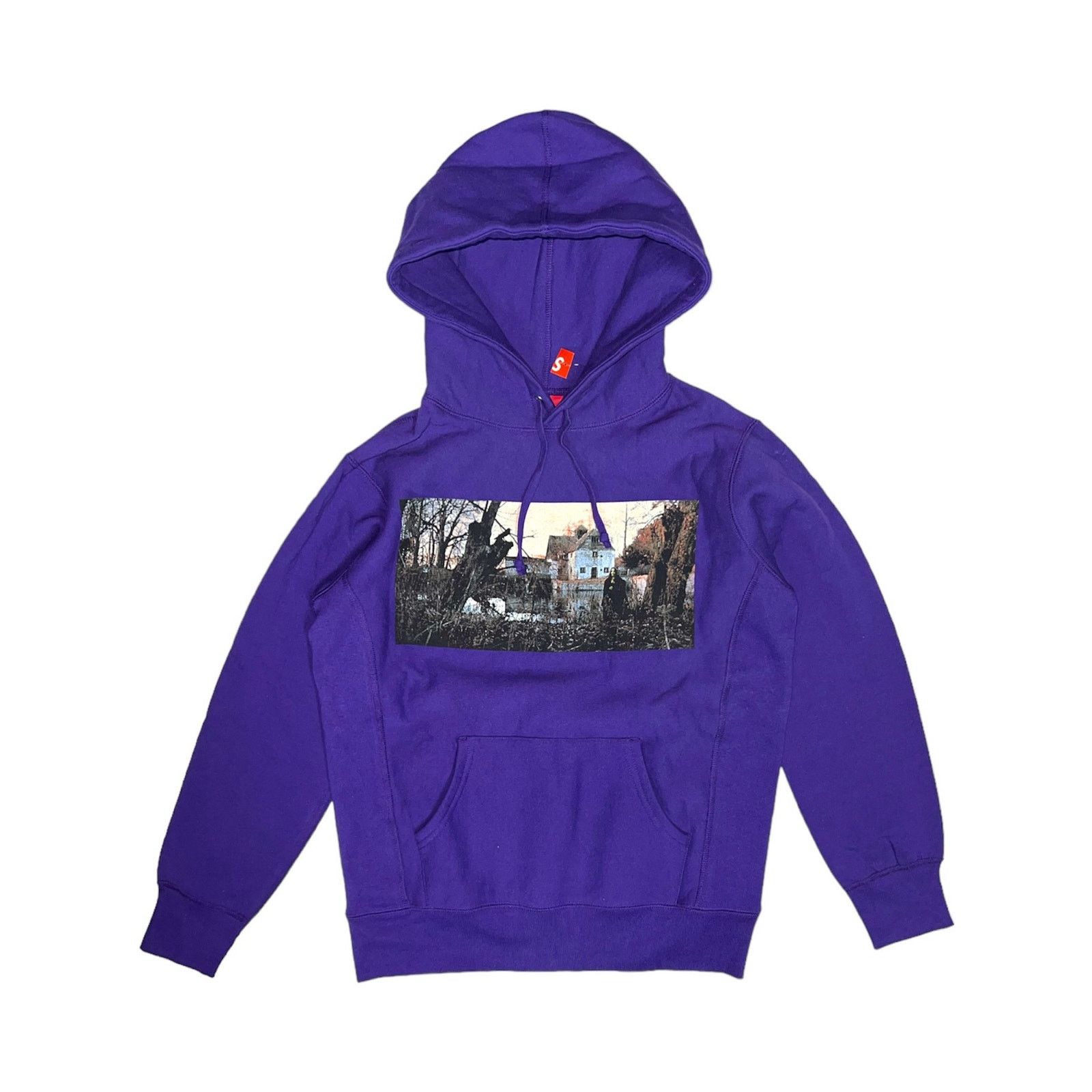 image of Supreme Ss16 Black Sabbath Hoodie in Purple, Men's (Size Small)