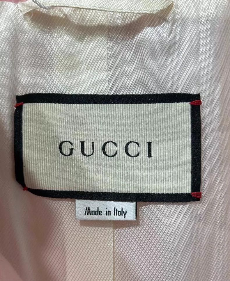Gucci Gucci Pink bow wool coat 2506-Nextarrow Size XS / US 0-2 / IT 36-38 - 5 Thumbnail