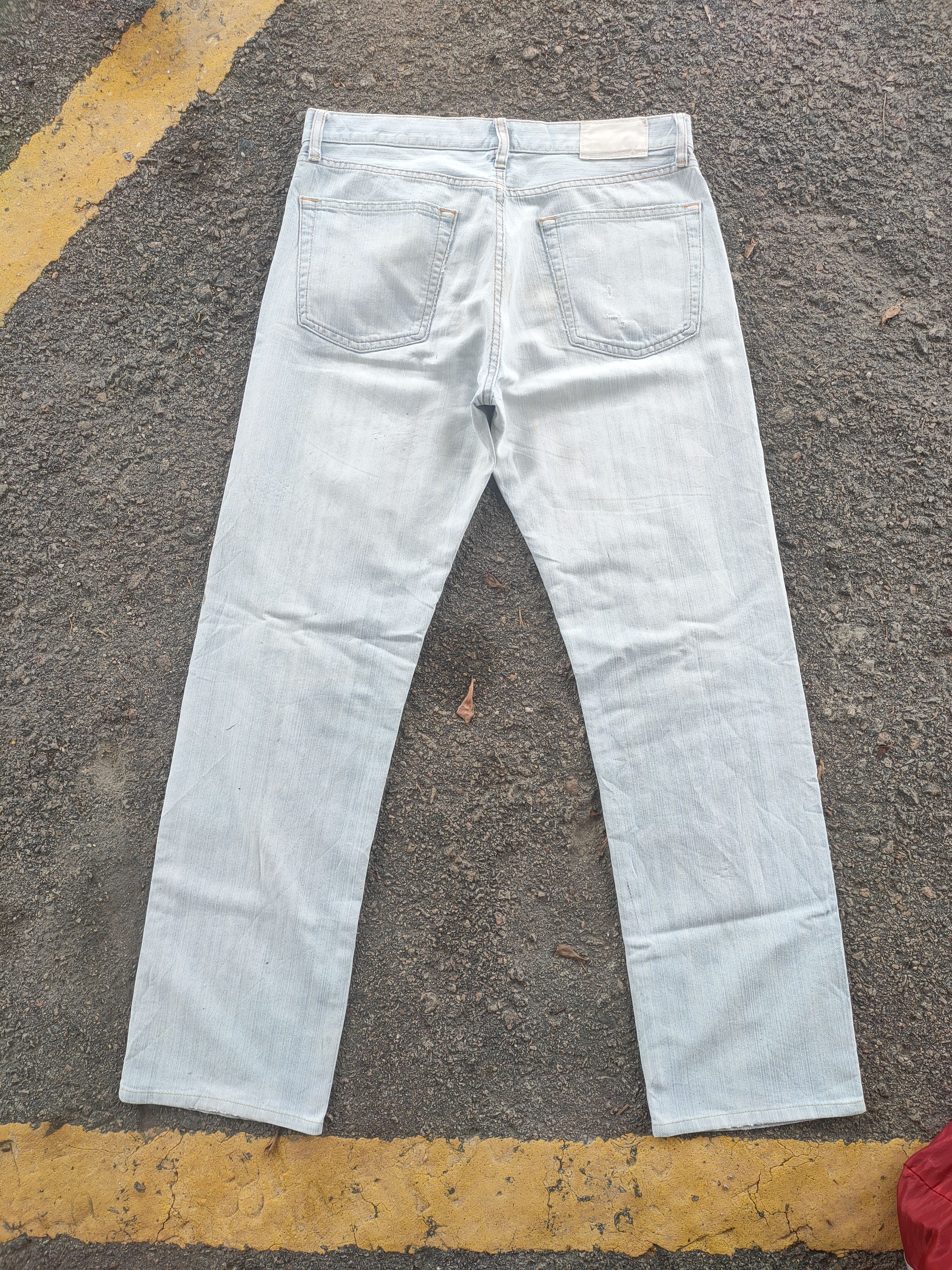 Japanese Brand VINTAGE JAPANESE S002 FADED LIGHT WASH JEANS DENIM PANTS Size US 34 / EU 50 - 8 Thumbnail