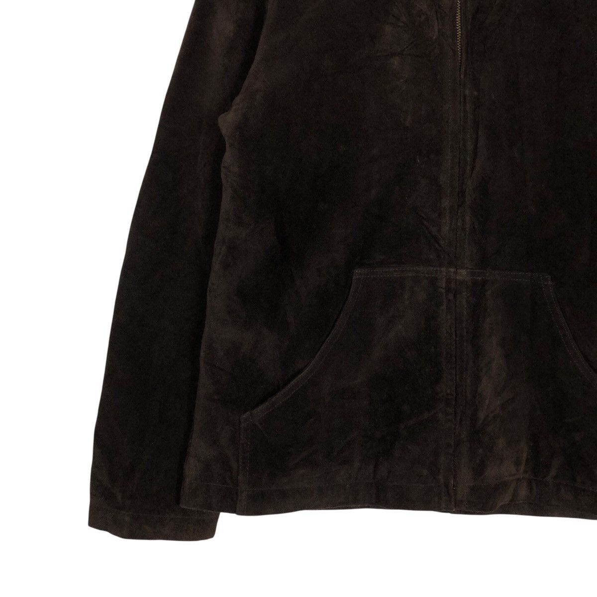 Japanese Brand 📌Vintage Genuine Leather Bomber Jacket Gap Size US M / EU 48-50 / 2 - 5 Thumbnail
