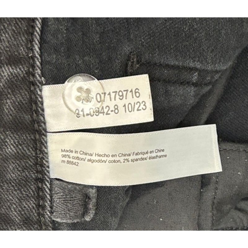 Other Size 14 | ELOQUII Women’s Wide Leg Black Denim Trouser Jeans Size 36" / US 14 / IT 50 - 10 Thumbnail