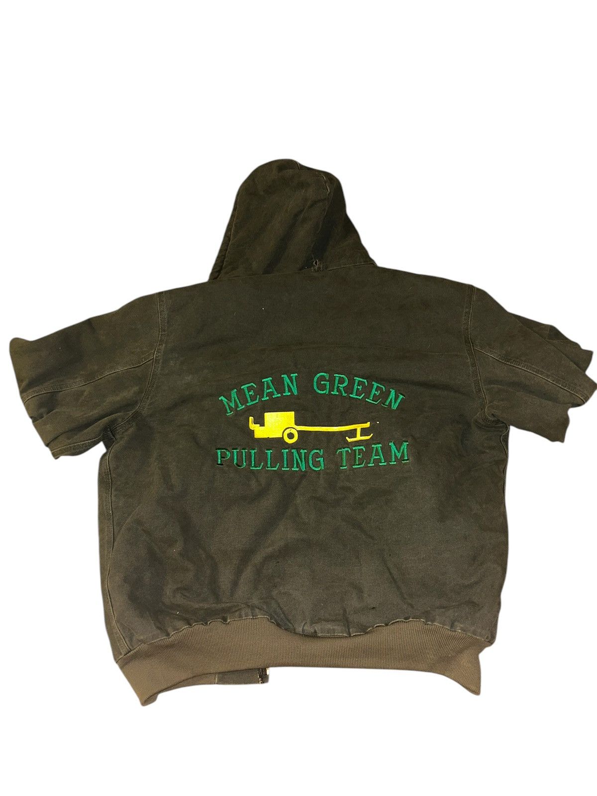 Custom Dark Green Carhartt Jacket