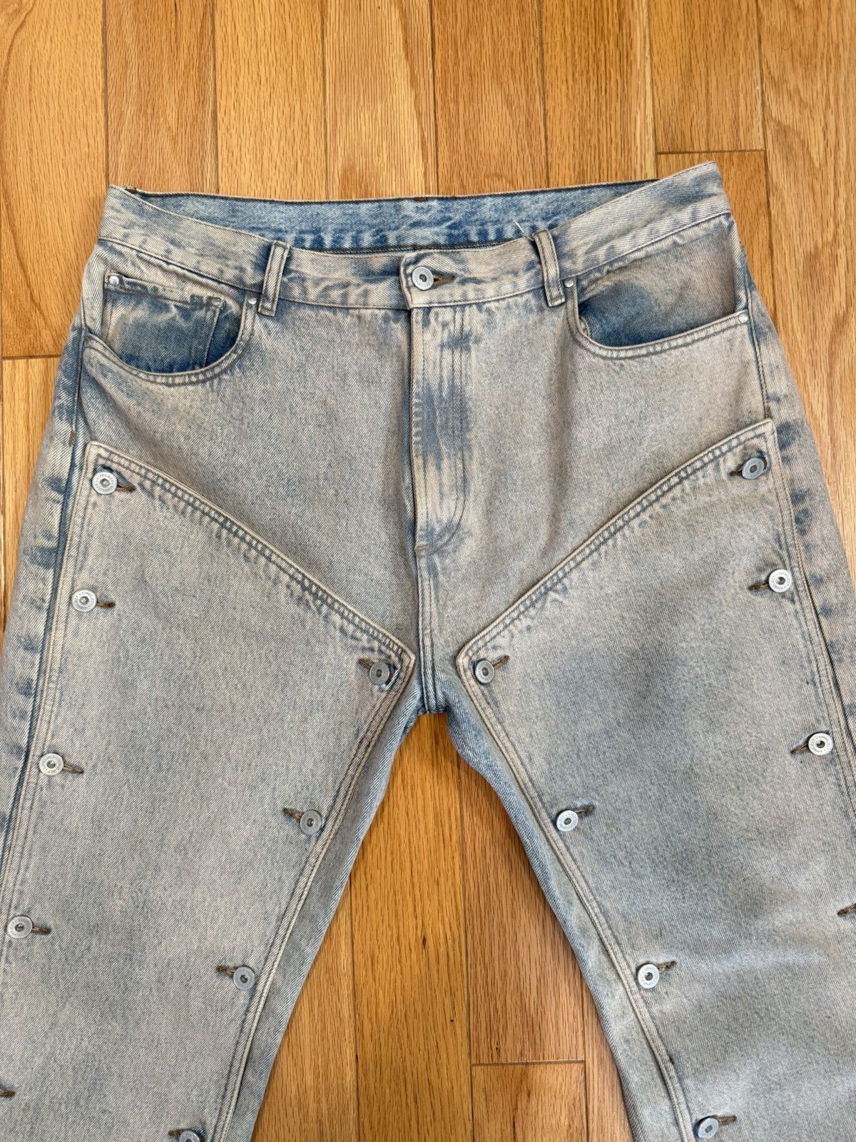Y/Project Y/Project Jeans With Detachable Panels In Blue Size US 36 / EU 52 - 6 Thumbnail