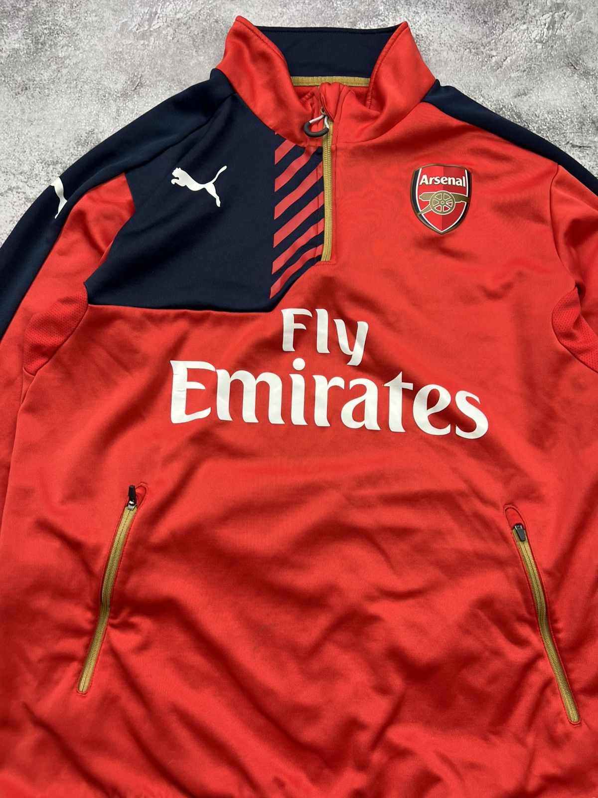 Puma Puma Arsenal Red Training Football Sweatshirt Size US L / EU 52-54 / 3 - 2 Thumbnail