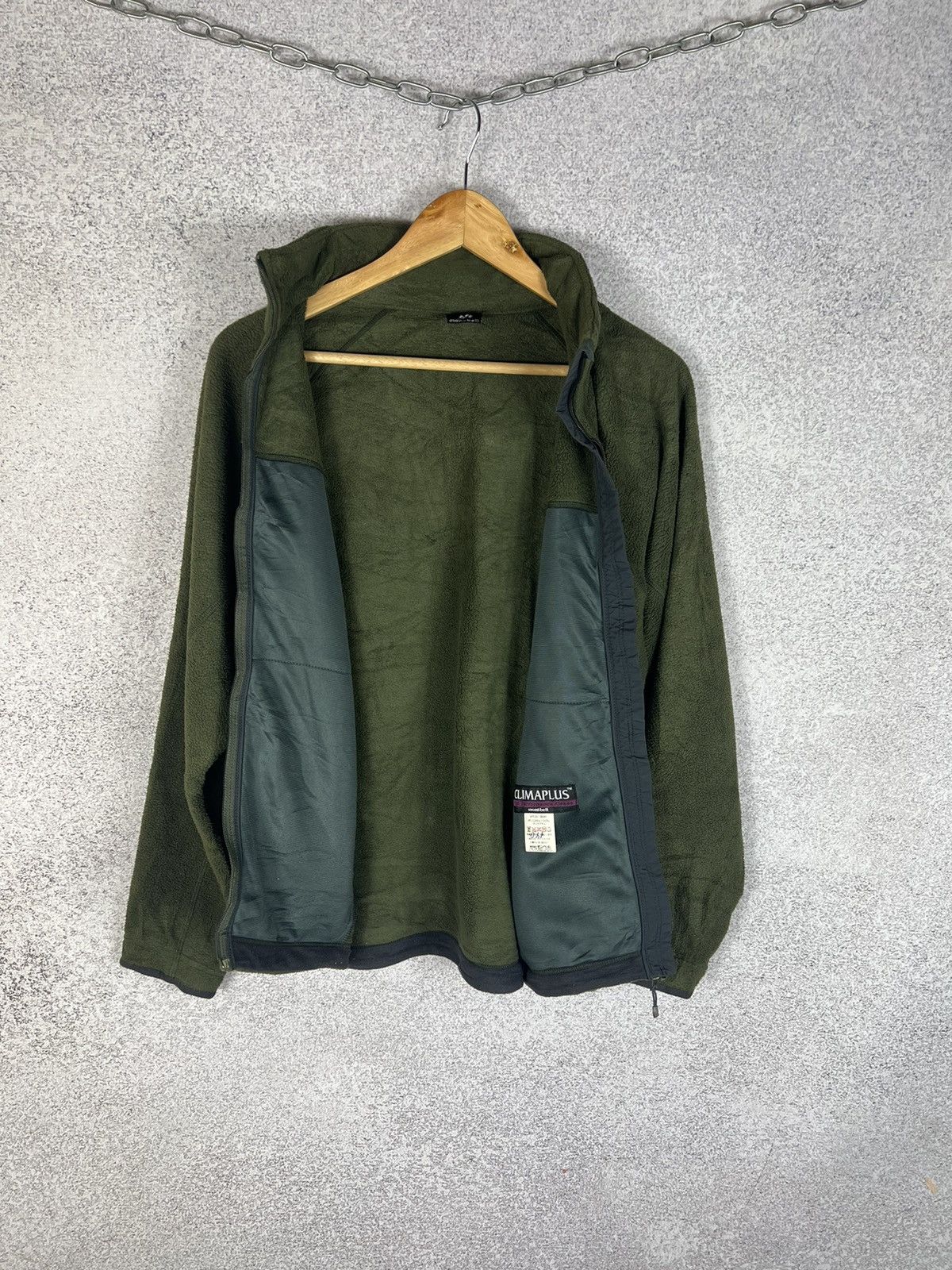 Montbell Vintage Montbell CLIMAPLUS Full Zip Fleece Jacket Size US S / EU 44-46 / 1 - 6 Thumbnail