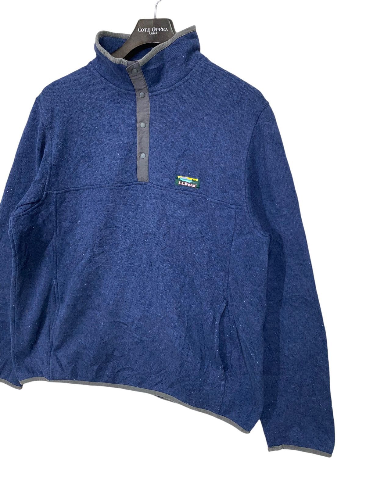 L.L. Bean × Vintage ‼️VINTAGE LL BEAN SWEATER HALF BUTTON Size US L / EU 52-54 / 3 - 2 Thumbnail