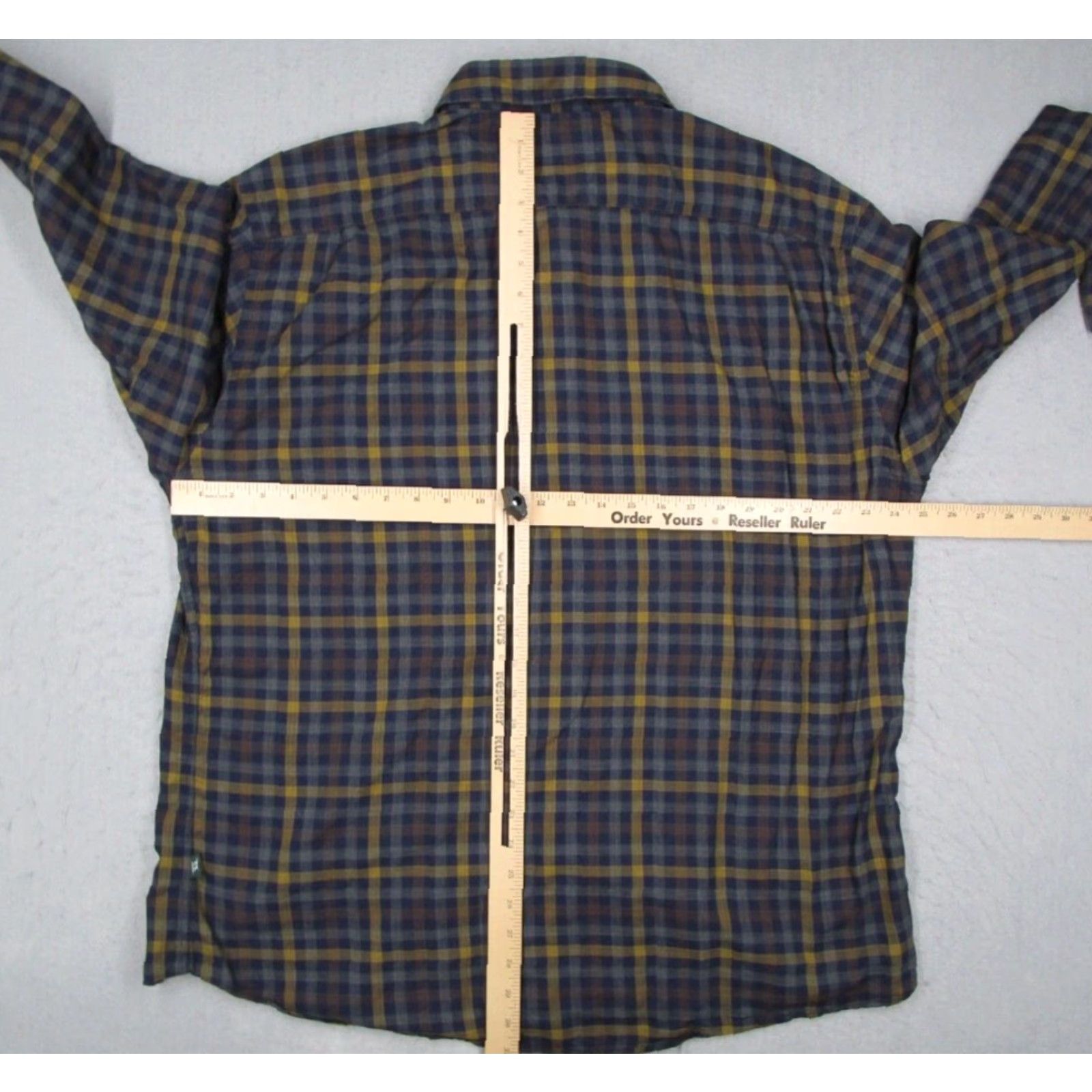 Rodd & Gunn RODD & GUNN Shirt Mens 3XL Blue Check Sports Fit Long Sleeve Button Up Casual Workwear Size US XXL / EU 58 / 5 - 7 Thumbnail