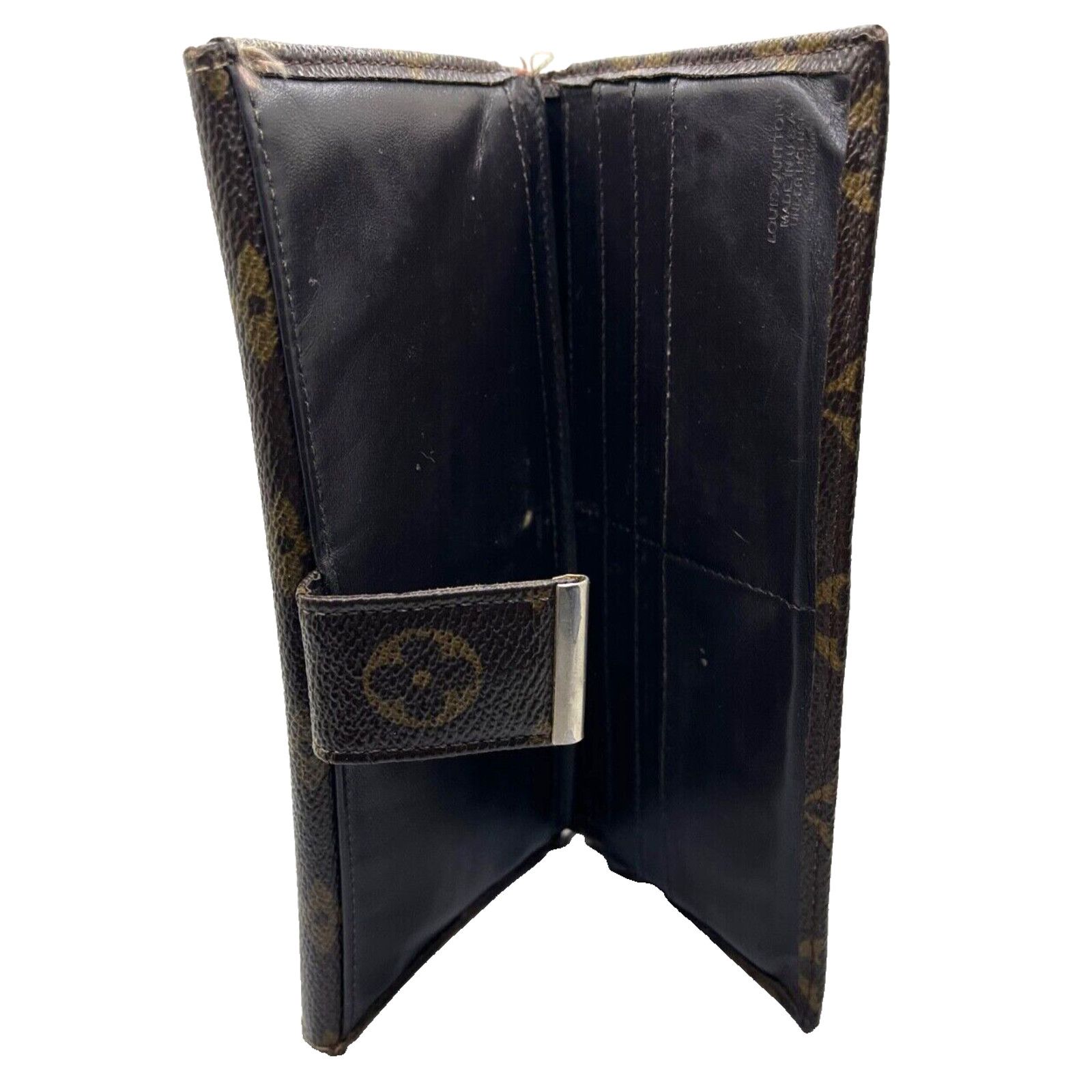 Louis Vuitton Louis Vuitton Monogram Clutch Wallet Vintage Cowhide Leather Size ONE SIZE - 4 Thumbnail