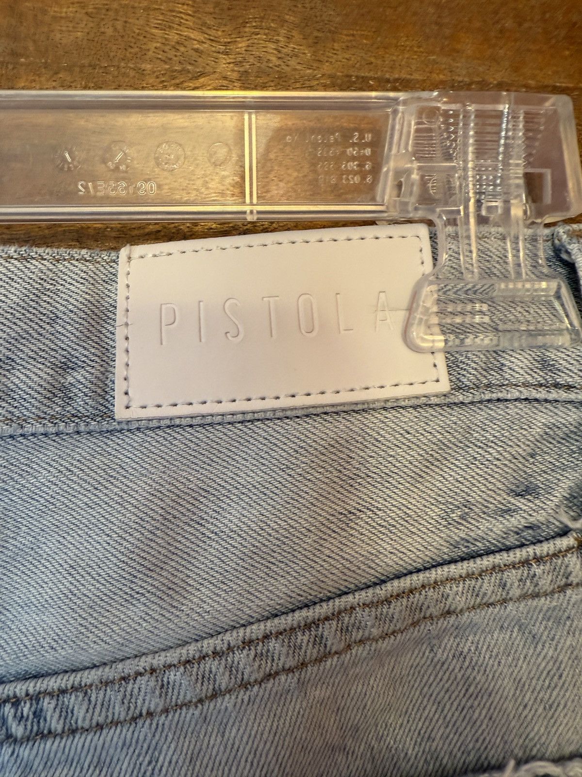 Pistola Pistola Women’s Charlie Denim Frayed High Rise Jeans 25” Size 25" / US 0 / IT 36 - 5 Thumbnail