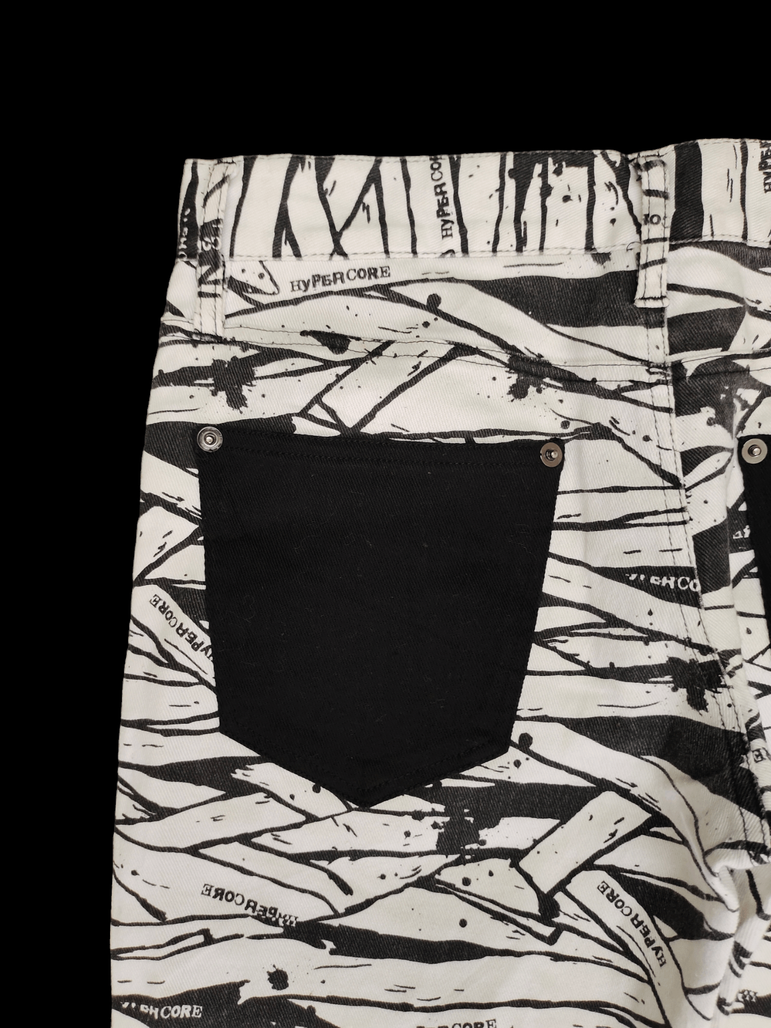 Hysteric Glamour × Undercover Hypercore Mummy Printed Denim Pants Hysteric Punk Style Size US 30 / EU 46 - 13 Thumbnail