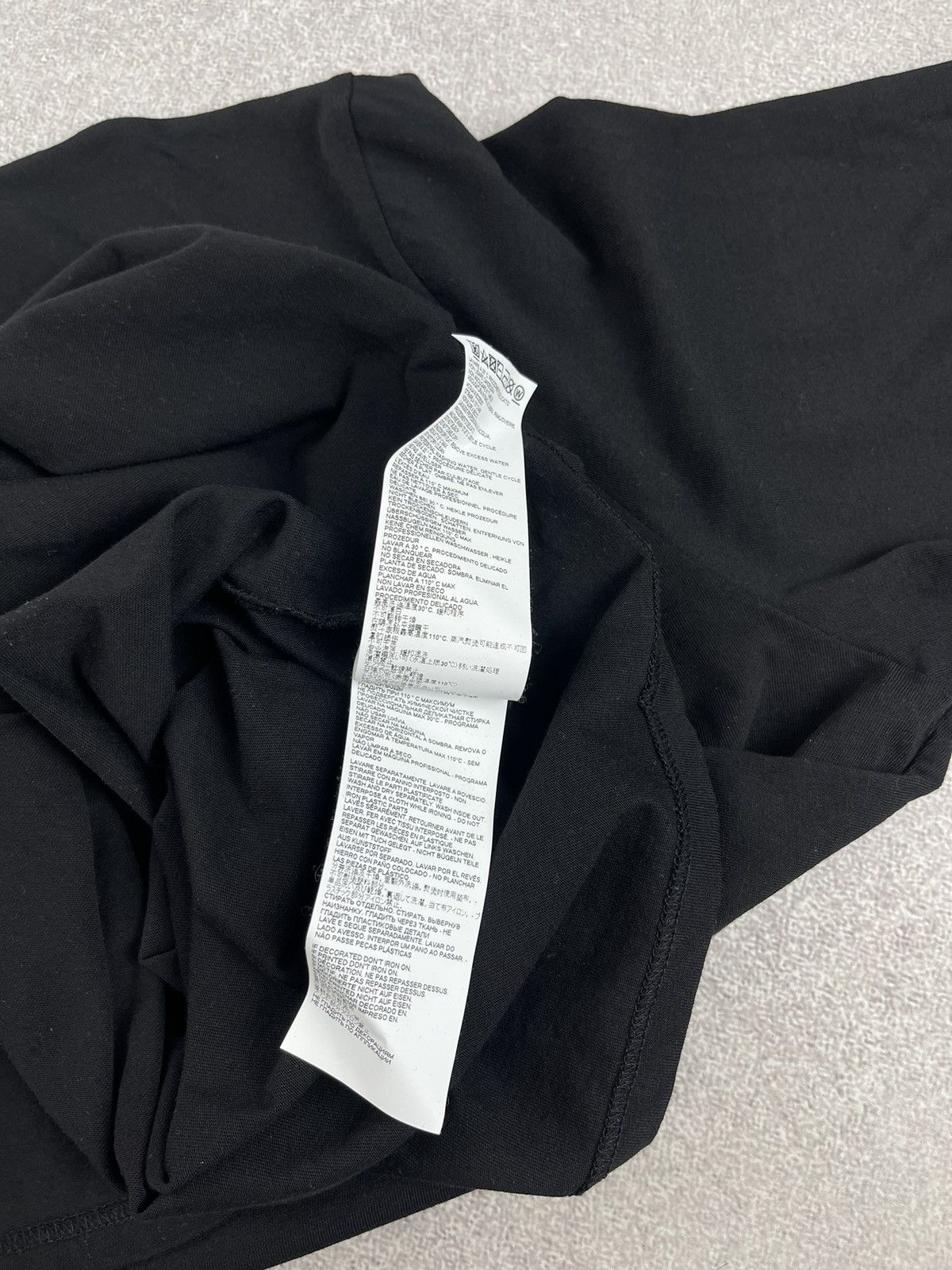 Just Cavalli × Roberto Cavalli Just Cavalli Big Logo Black T-Shirt Men’s Size US XXL / EU 58 / 5 - 9 Thumbnail
