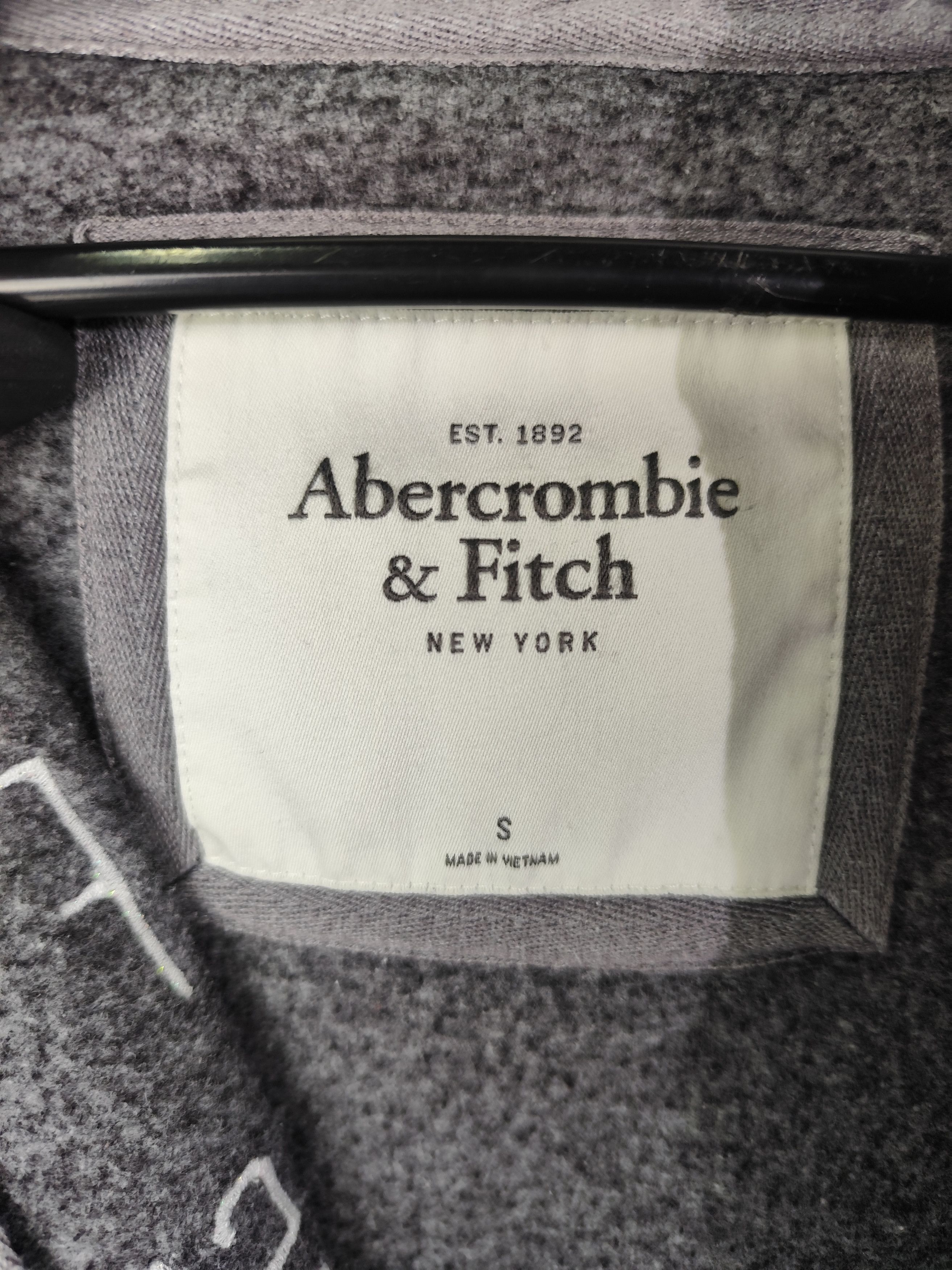 Abercrombie & Fitch Vintage hype Abercrombie and Fitch Hoodie Gray Size S Size S / US 4 / IT 40 - 3 Thumbnail