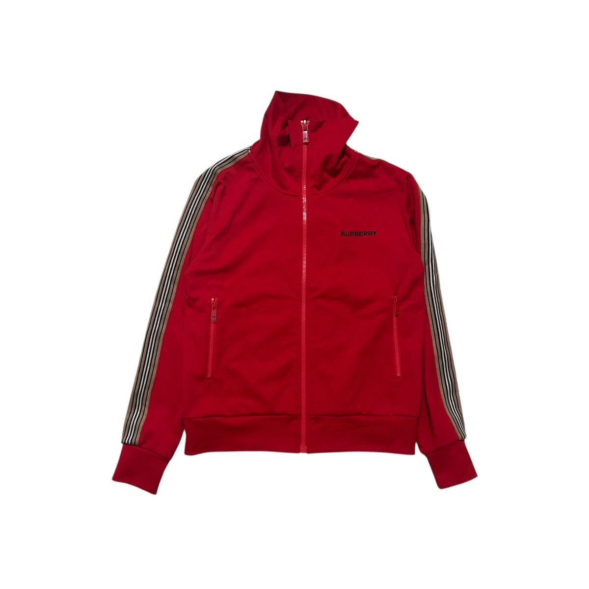 Burberry New Burberry Nova Check Stripe Track Jacket Size Medium Size US M / EU 48-50 / 2 - 1 Thumbnail