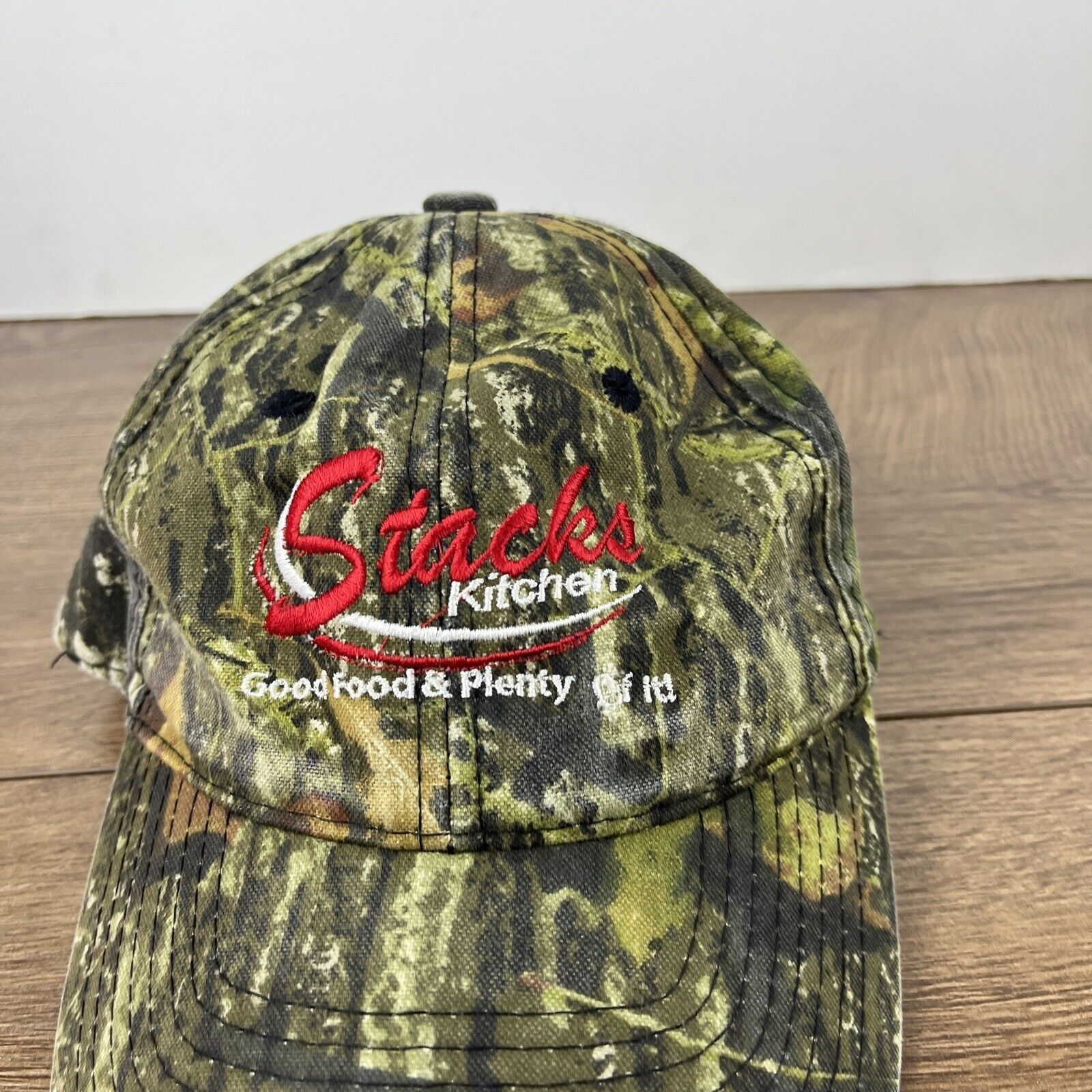 Other Stacks Kitchen Camo Hat Stacks Green Hat Adjustable Adult Si Size ONE SIZE - 6 Thumbnail