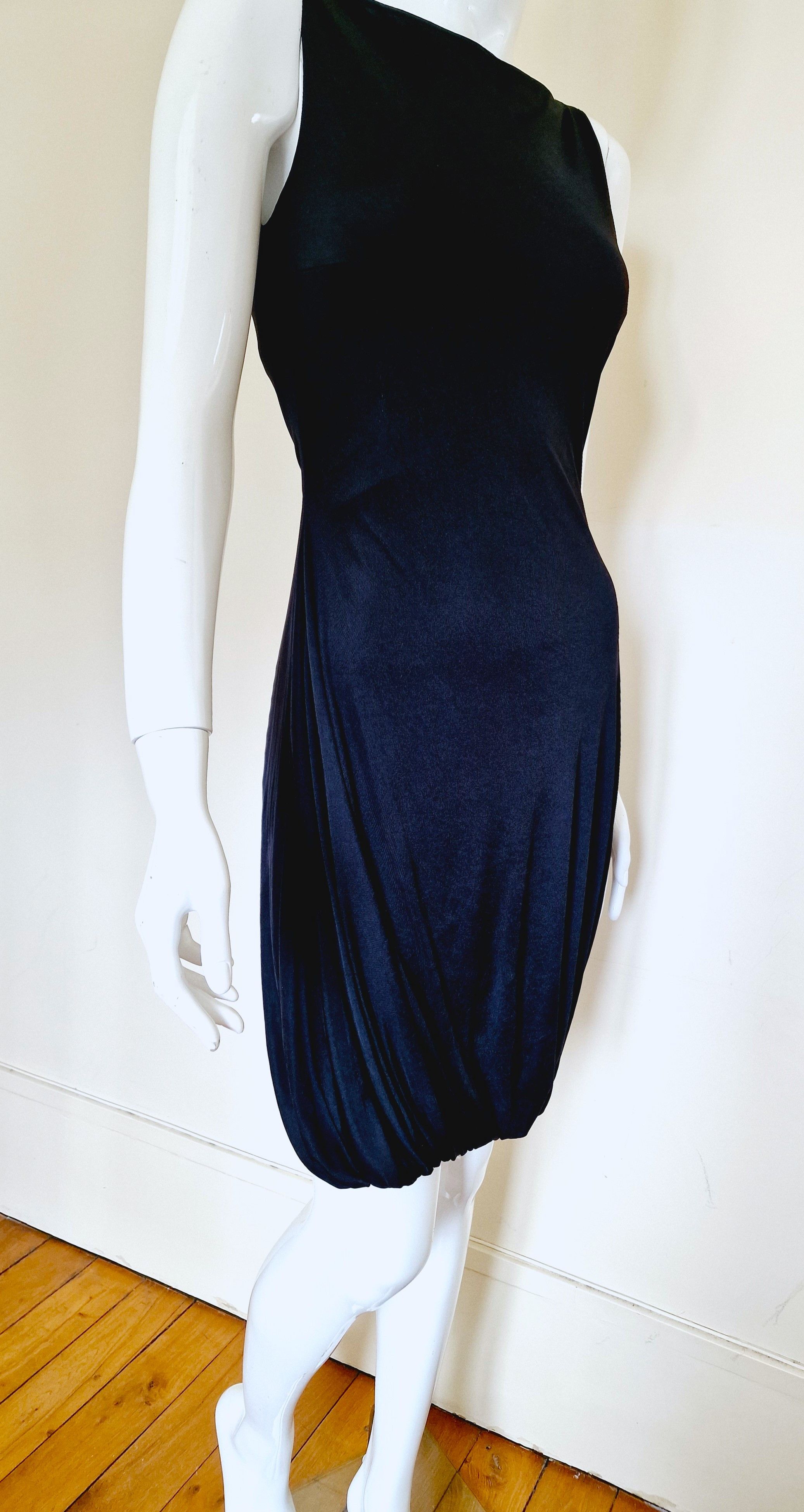 Alexander McQueen Early Alexander McQueen S/S 2001 VOSS Collection Midi Dress Size M / US 6-8 / IT 42-44 - 2 Thumbnail