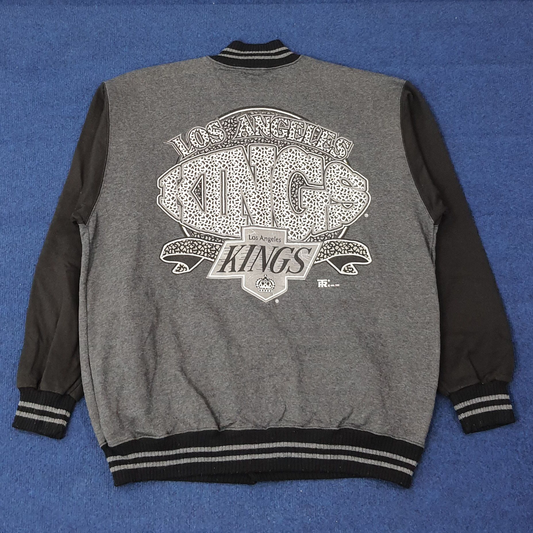 NHL Vintage Los Angeles Kings Hockey Team Varsity Jacket C248N18 Size US XL / EU 56 / 4 - 1 Thumbnail