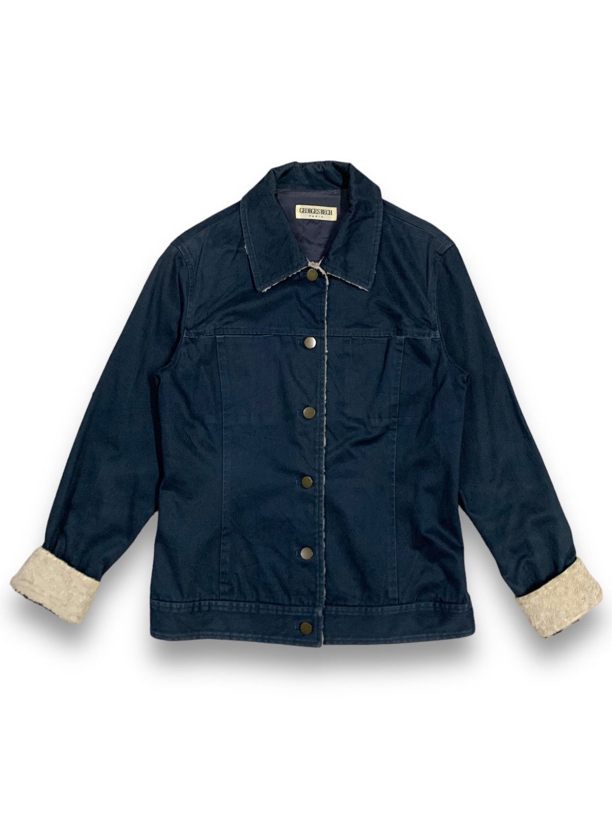 George Vintage Japanese Brand Georges Rech Paris Shacket/Overshirt Size M / US 6-8 / IT 42-44 - 1 Thumbnail