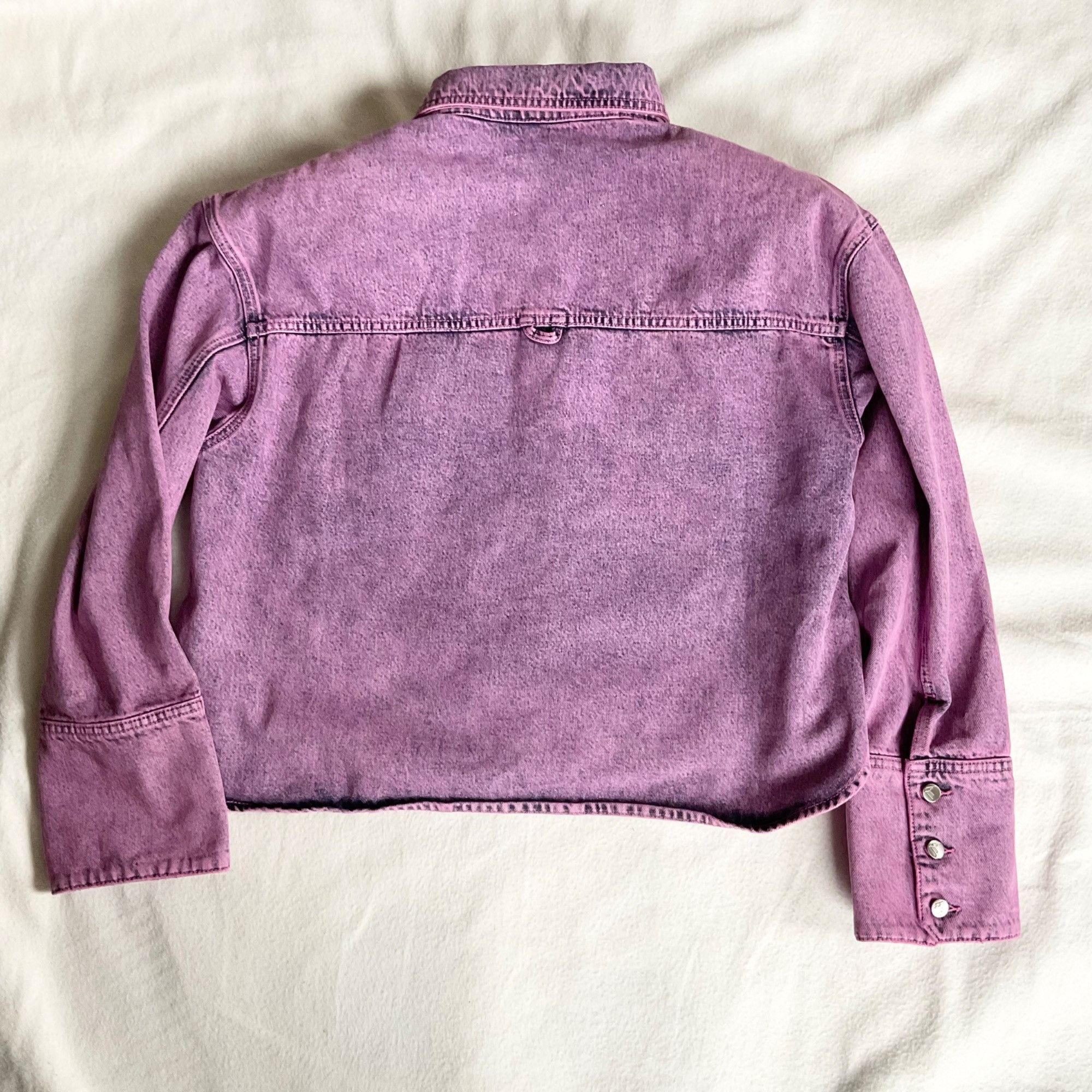 REMAIN Birger Christensen REMAIN BIRGER CHRISTENSEN Italy Purple Thalia Denim jacket U Size M / US 6-8 / IT 42-44 - 7 Thumbnail