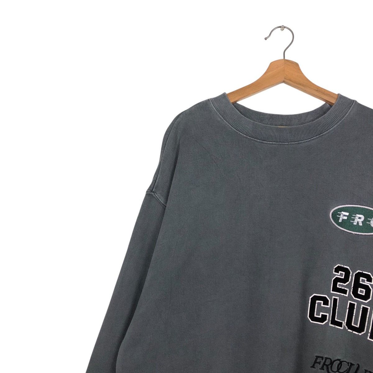 Japanese Brand 📌Vintage Sweatshirt Fro Spaduba Club Big Logo Embroidered Size US L / EU 52-54 / 3 - 8 Thumbnail