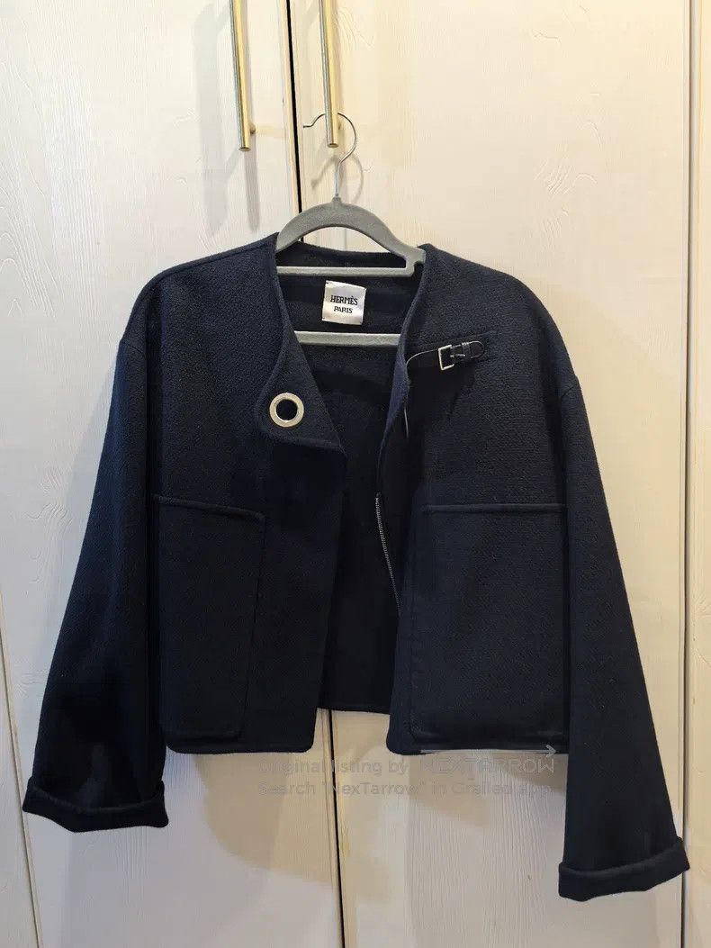 Hermes Hermes Cashmere coat, cashmere Size XS / US 0-2 / IT 36-38 - 1 Thumbnail