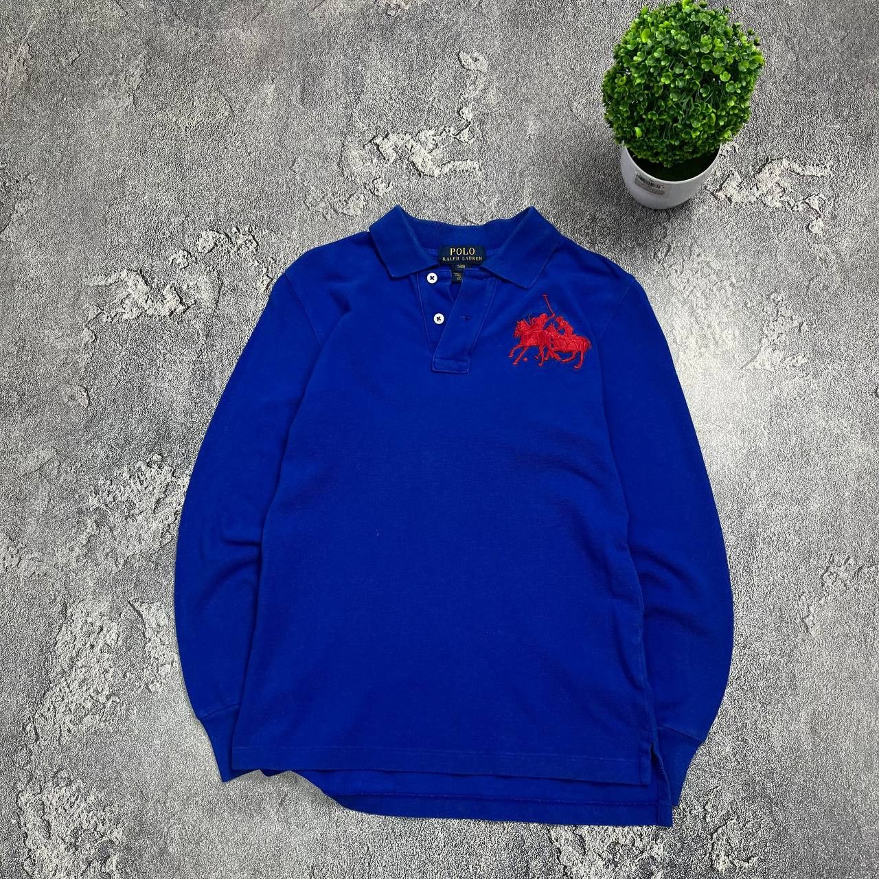 Polo Ralph Lauren Polo Ralph Lauren Long Sleeve Big Pony Chief Keef Size S / US 4 / IT 40 - 2 Thumbnail
