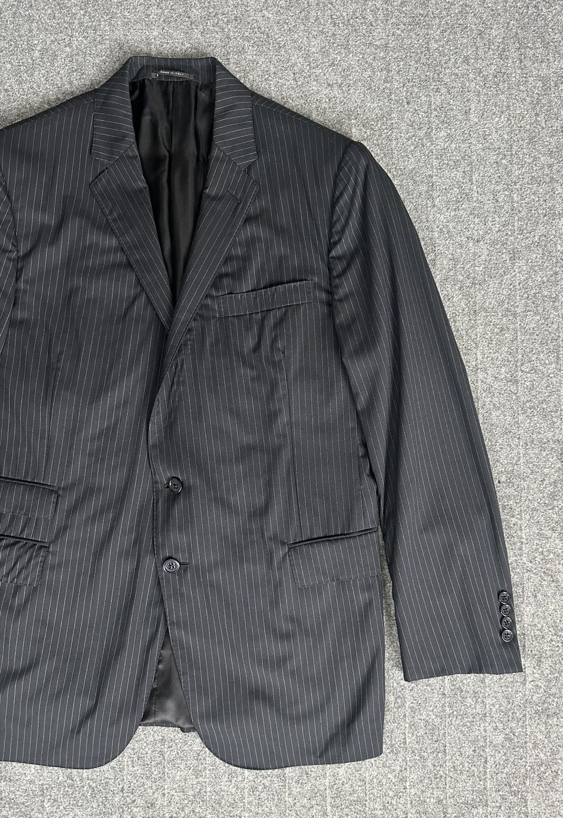 Ralph Lauren Black Label Ralph Lauren - Black Label - Austin 2B NT Pin Dot Stripes Size 42R - 4 Thumbnail