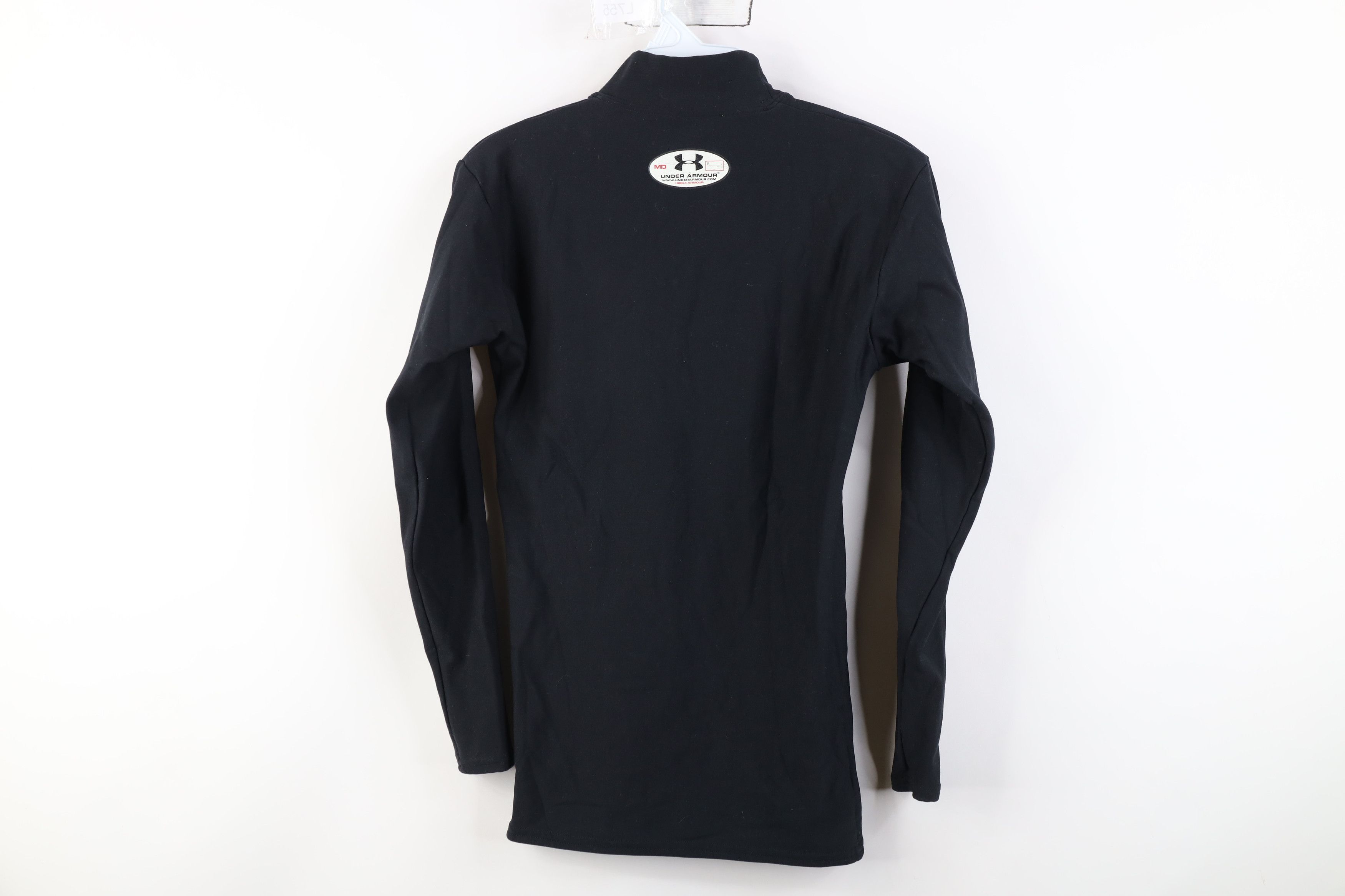 Under Armour Vintage Under Armour Compression Mock Neck T-Shirt Black USA Size US M / EU 48-50 / 2 - 11 Thumbnail
