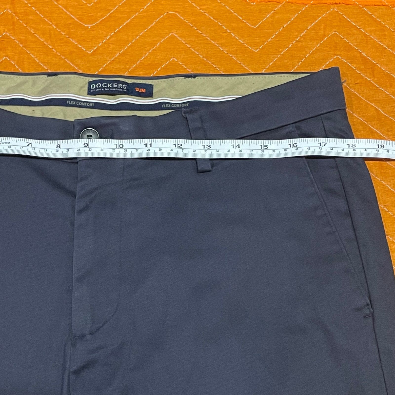 Dockers Dockers Slim Fit Pants Size US 33 - 6 Thumbnail