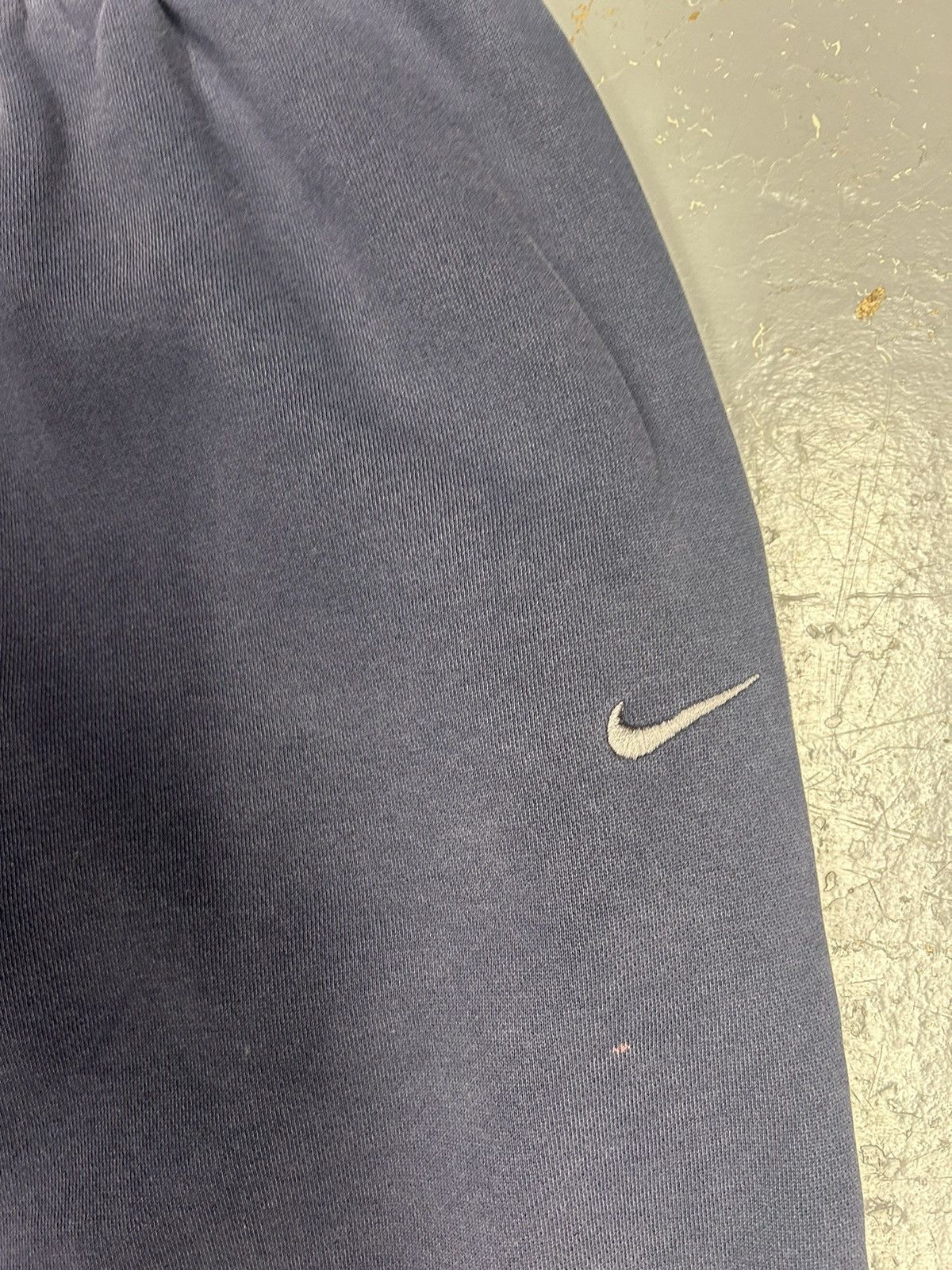 Nike × Vintage Crazy Vintage Y2K Essential Navy Nike Sweatpants Baggy Size US 34 / EU 50 - 3 Thumbnail