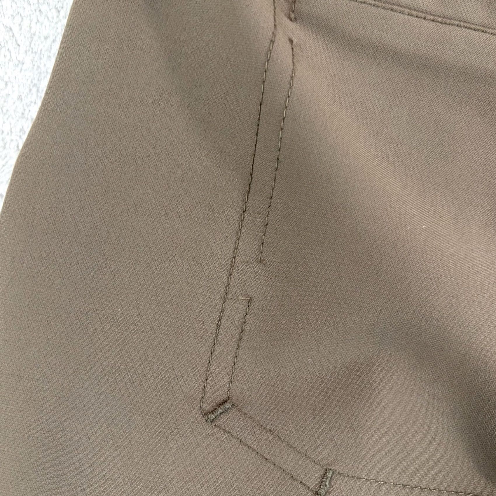 Vintage BYLT Pants Mens L Dark Taupe Premium Basics Active Cargo Men Tech Nylon Size US 33 - 3 Thumbnail
