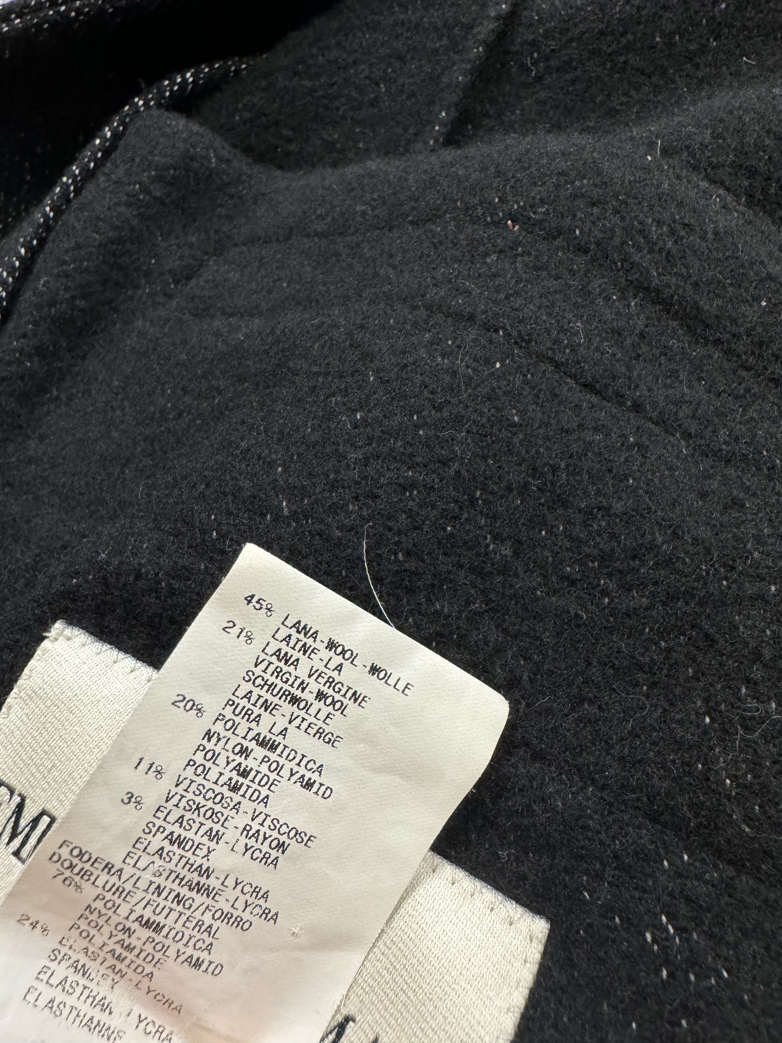 Armani × Vintage AW2005 Emporio Armani Trench Wool Obscure Coat Size US M / EU 48-50 / 2 - 5 Thumbnail