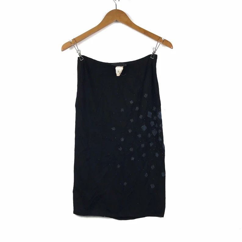 image of Vintage 80's Versace Skirt Gianni Versace Skirt Womens in Black (Size 26)