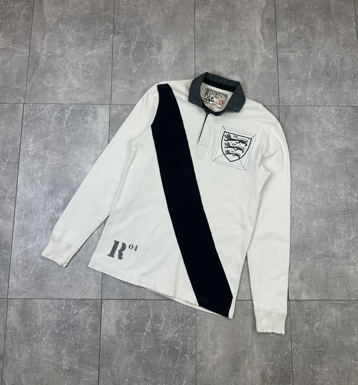 Polo Ralph Lauren Polo Ralph Lauren Rugby Jersey 12 Overprint Logo Size US XS / EU 42 / 0 - 1 Thumbnail
