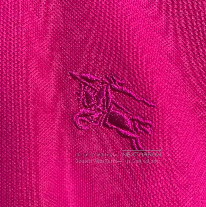 Burberry Burberry Pink Cotton XS Long Sleeve T-Shirt. Size XS / US 0-2 / IT 36-38 - 6 Thumbnail