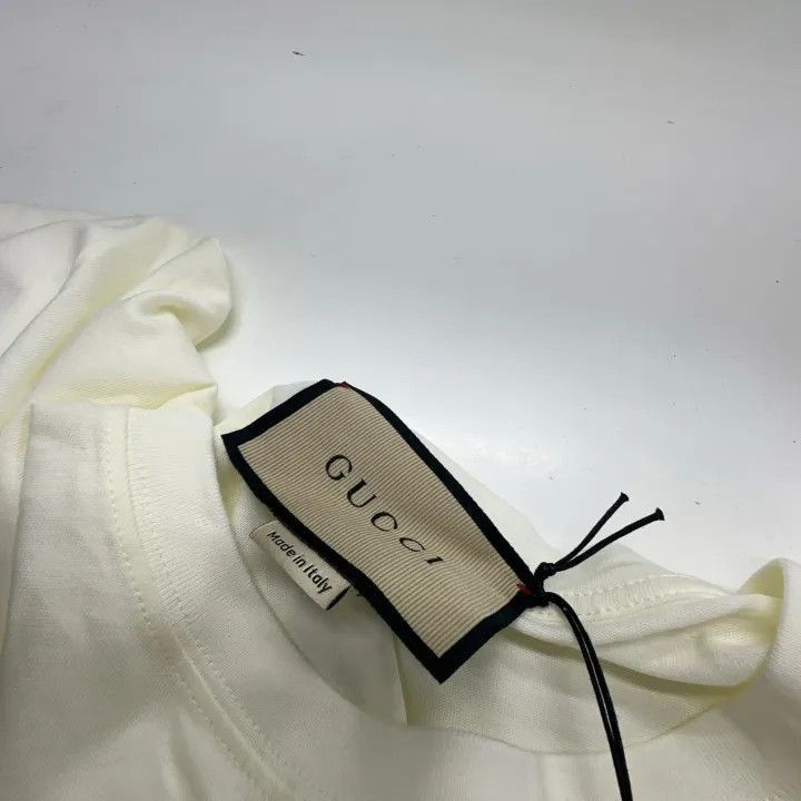 Gucci Gucci Gucci Logo Print Round Neck T-Shirt -2506 Size US L / EU 52-54 / 3 - 6 Thumbnail