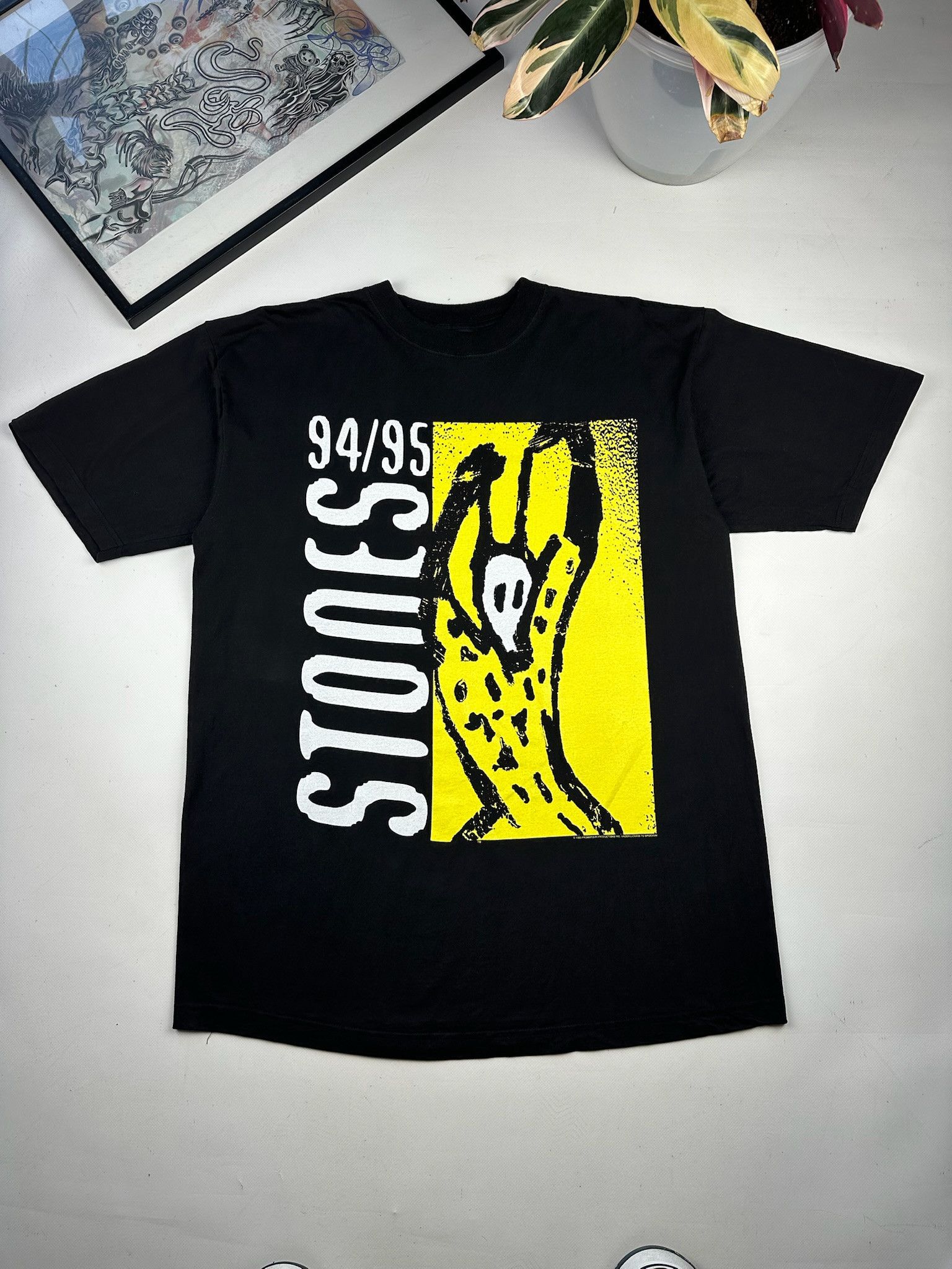 Vintage The Rolling Stones Band Tee 1994 1995 tour