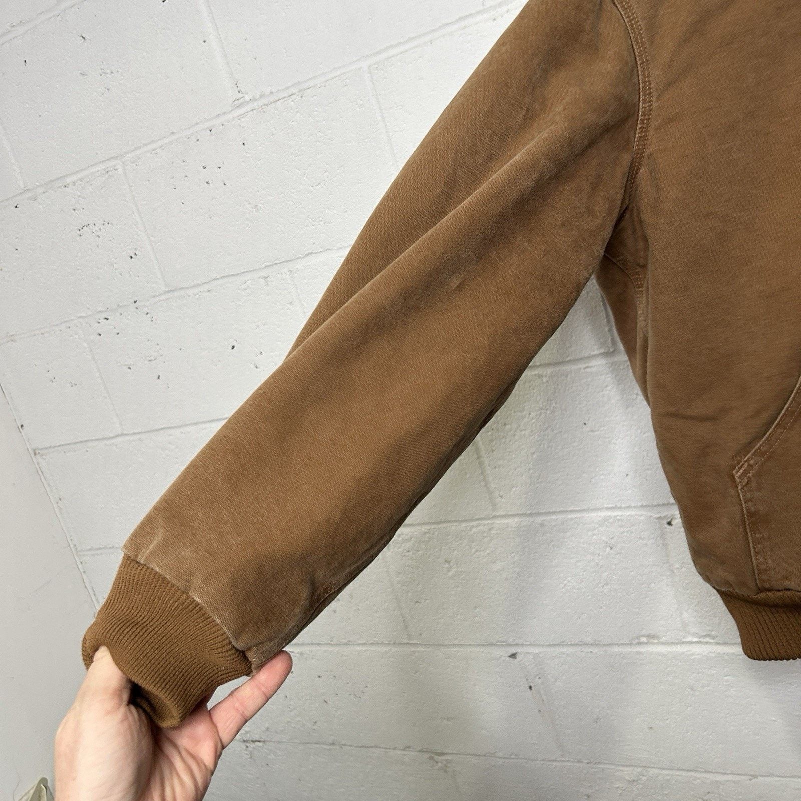 Carhartt Carhartt Sandstone Quilted Hooded Active Jacket “Brown” J130 Size US S / EU 44-46 / 1 - 9 Thumbnail