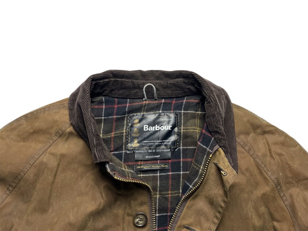 Barbour Barbour A186 Beauchamp Waxed Jacket Size US L / EU 52-54 / 3 - 5 Thumbnail